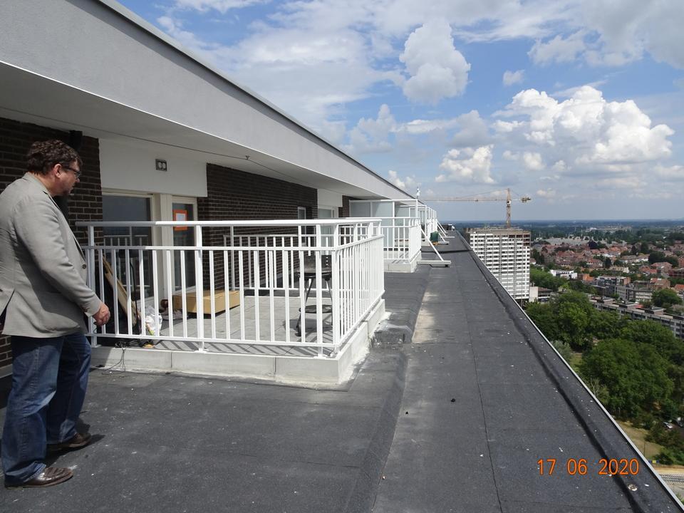 Nouvelle toiture plate