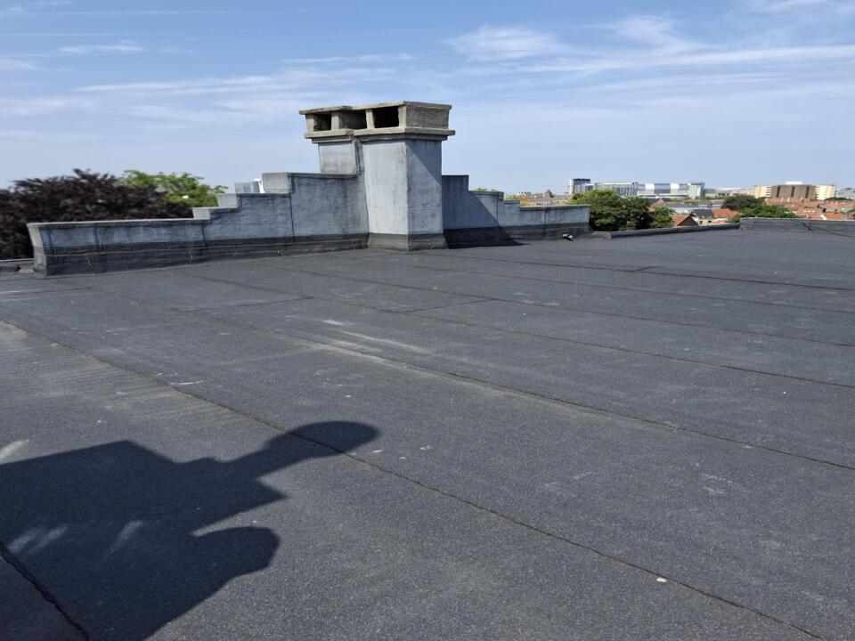 Toiture plate bitume